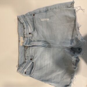 Light Blue Denim Women's Shorts